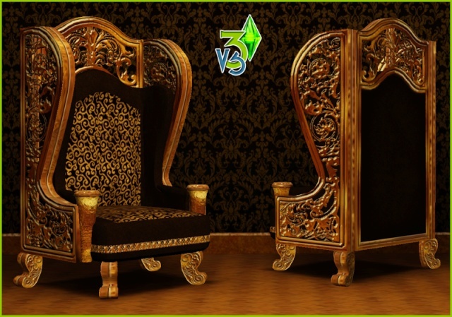 Fauteuil Baroque Chair_10