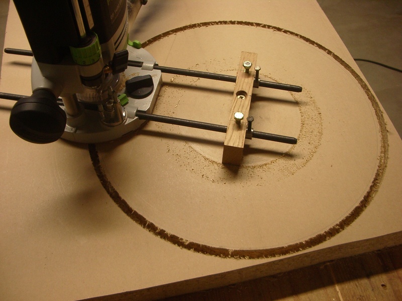 fabrication d'un dispositif pour faire des ronds en bois disque  Imgp6410