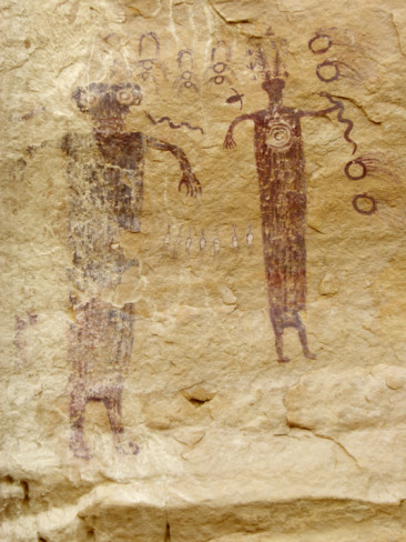 Arts primitifs rupestre américain et aborigene. Ira-bl12