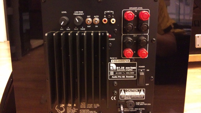 Audio Pro - B1.28 Subwoofer (Display Unit) B1_28_13