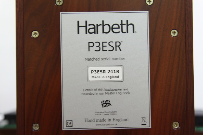 Harbeth P3ESR --Bookshelf Speaker (SOLD) P3esr_10