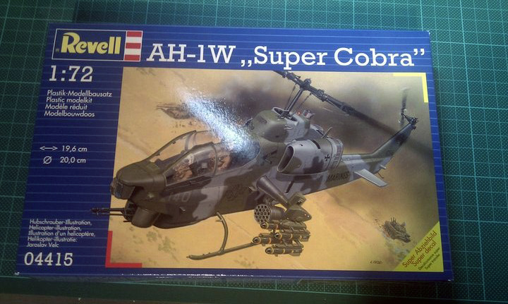 Revell Bell AH-1W "super-cobra" 1:72 Boite10