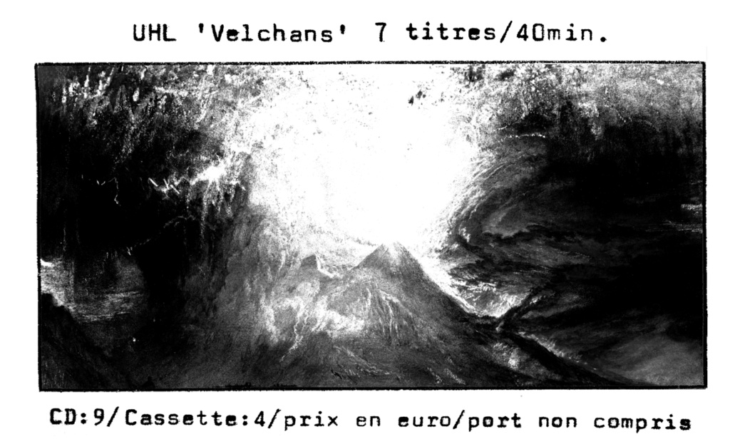 UHL 'Velchans' cd/cassette Uhlpro10