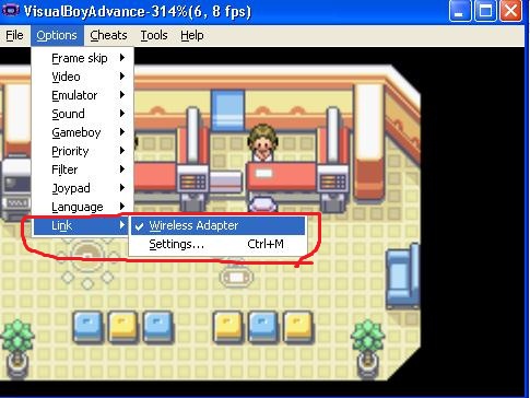 tutorial de como jogar Pokemon pelo Emulador online Adapte11