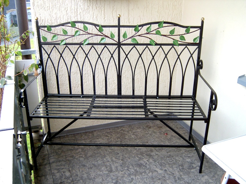 Weitere selbst gebaute Metallobjekte Garten13