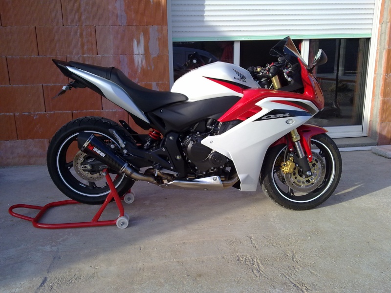 Ma ptite CBR 600 F 2011 23032011