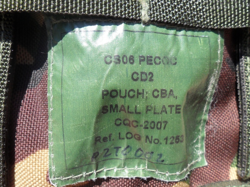 Trial PECOC DPM Body Armour Cover 716