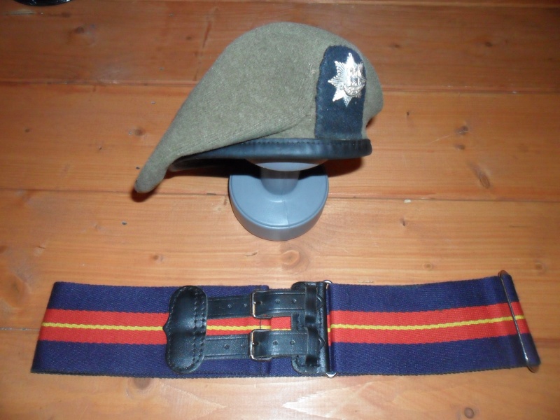 Royal Military Police and Royal Anglian Headdress and Stable Belts Sam_0612