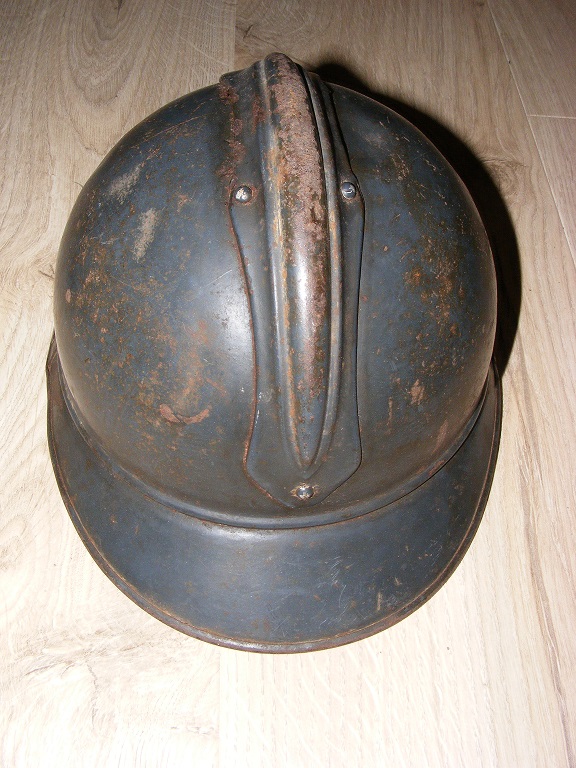 (E) casque Adrian d'infanterie ( VENDU) (Metz 02/12/19) Dscf8634