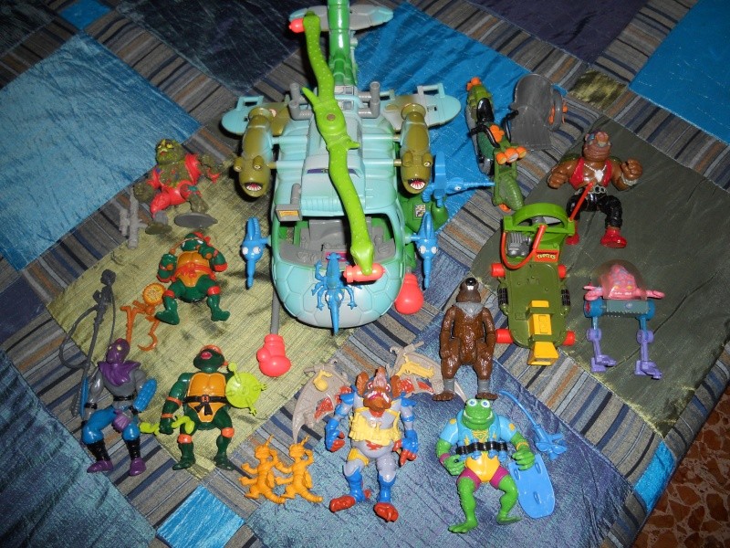 Lotto TMNT Ninja Turtles 9 personaggi + 3 mezzi ! Prezzo spedito! Dscn0210