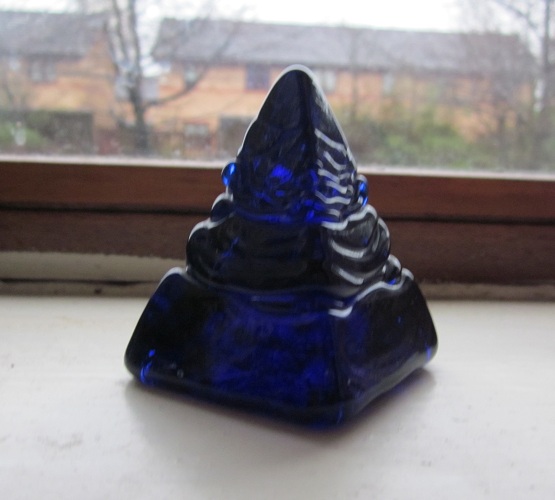 Blue Pyramid - Bristol glass Img_1718