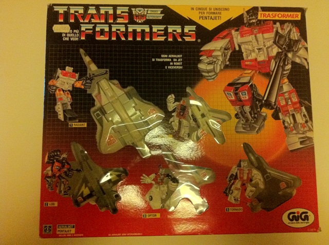 TRANSFORMERS GIG LOTTO PENTAJET (AEROBOT) - VENDUTO Img_1611