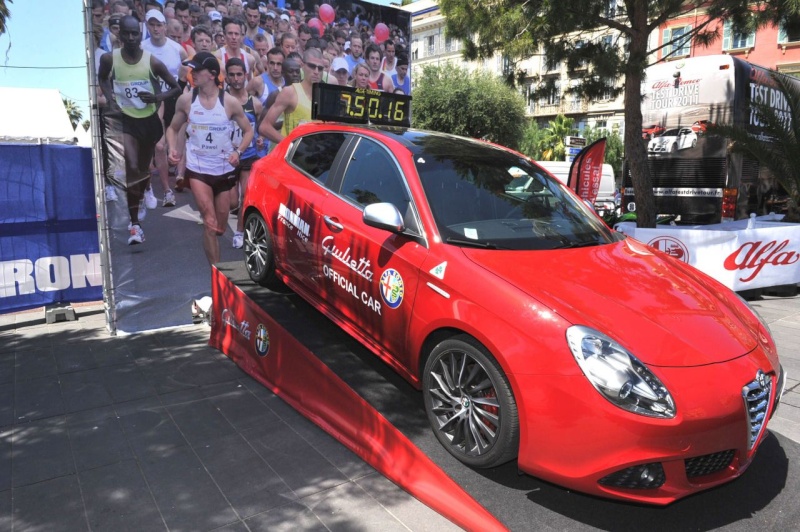 L'Alfa Romeo Giulietta Voiture Officielle de l'Ironman de Nice 12061512