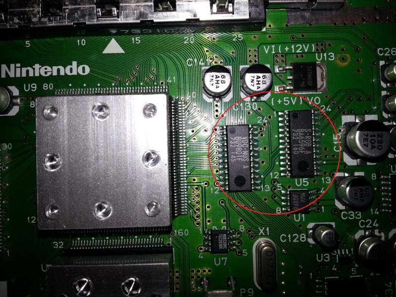 Modification pour passer La Nintendo 64 en RGB officiel. 20121118