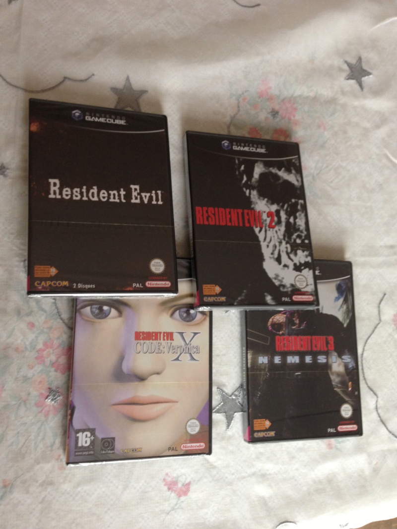 [RECH] Resident Evil 2 GC/PS1 neuf VF 210