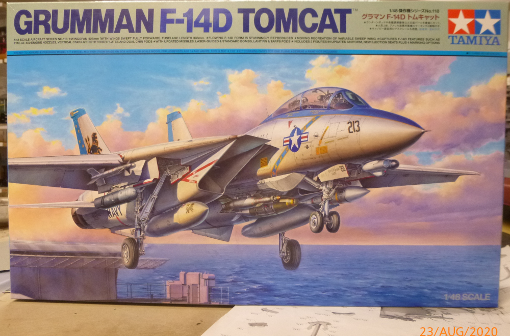 F14D Tomcat 1:48 Tamiya gebaut von Millpet P1120174