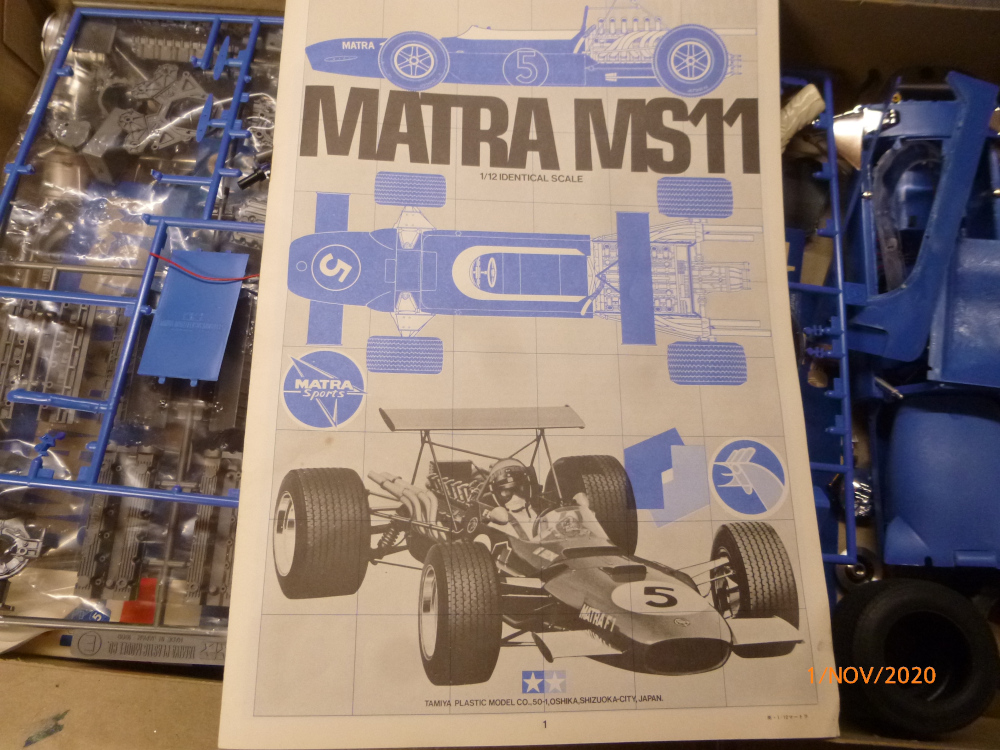 F1 Matra MS11 1968 Tamiya 1:12 gebaut von Millpet P1120814