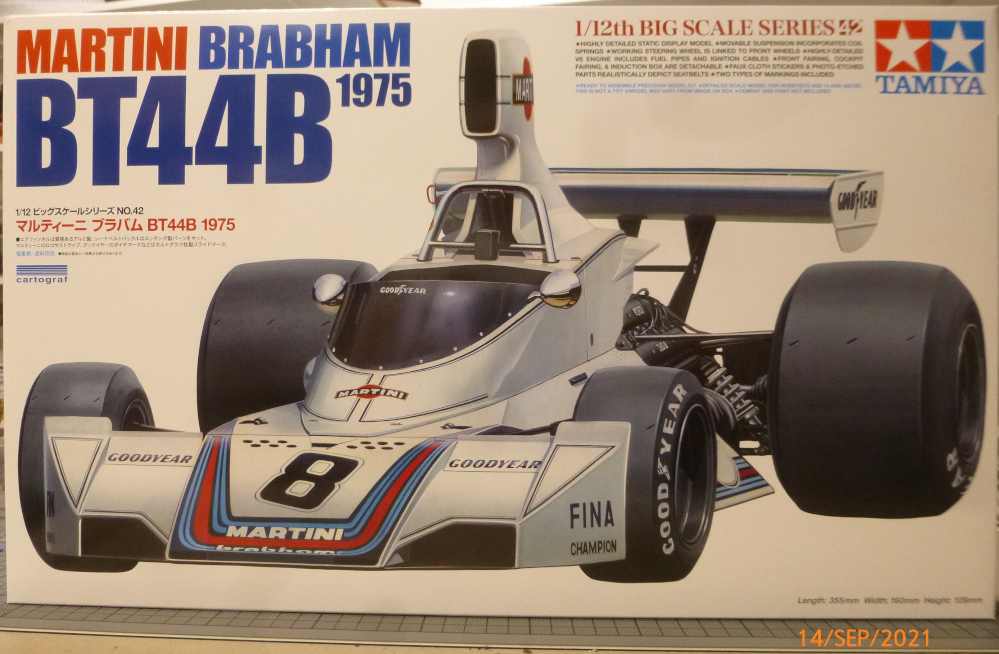 Martini Brabham F1 1:12 Tamiya gebaut von Millpet P1130568