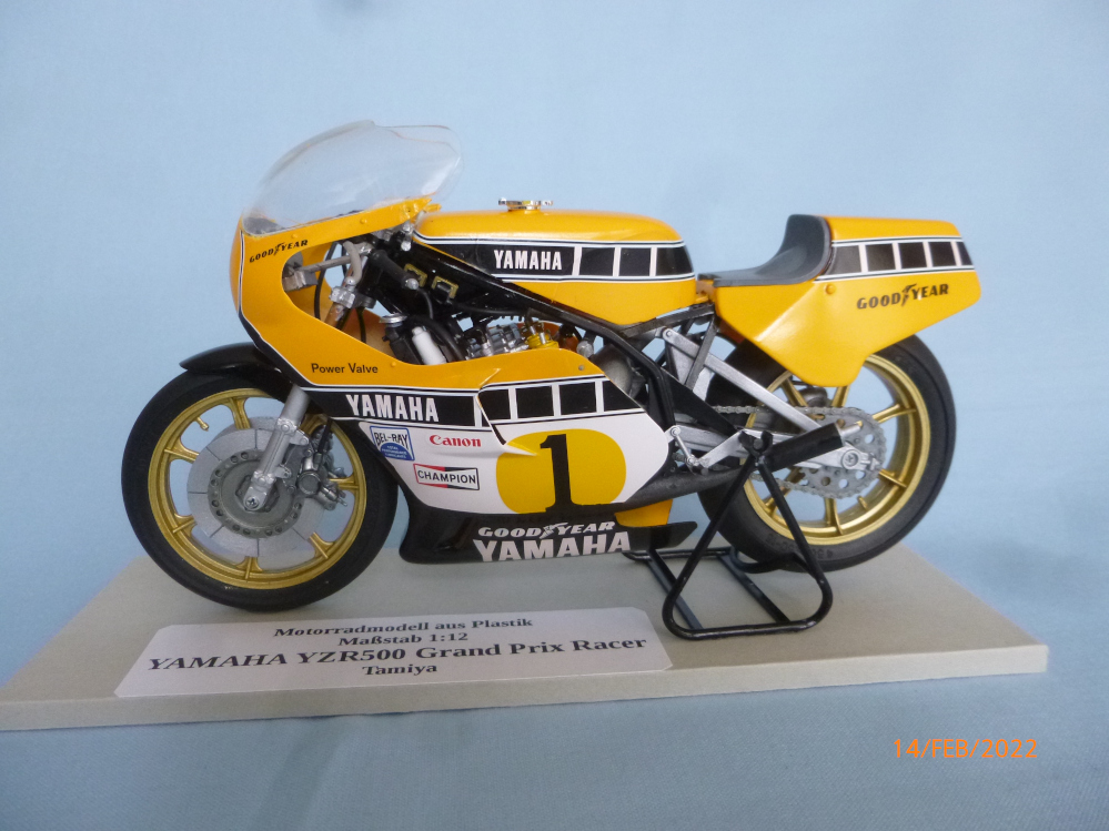  Yamaha YZR500 von Tamiya 1:12 Nr.14001 Galeriebilder P1140182