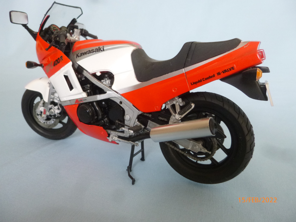 Kawasaki GPZ400 von Tamiya 1:12 Galeriebilder P1140186