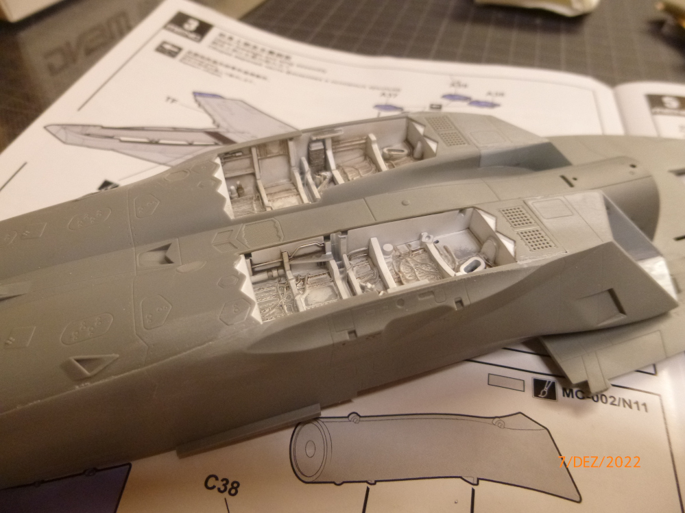 Boeing F/A-18E 1:48 Meng  gebaut von Millpet P1140750