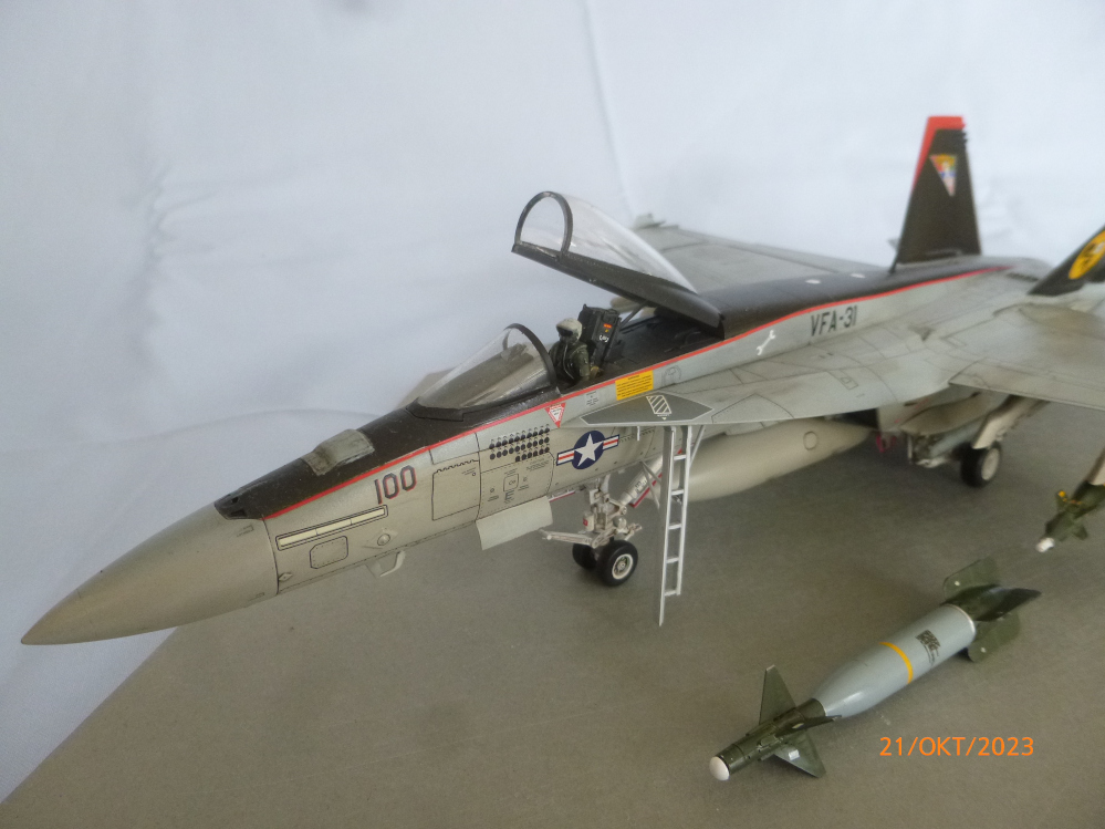 Boeing F/A-18E 1:48 Meng gebaut von Millpet. Galeriebilder P1140950