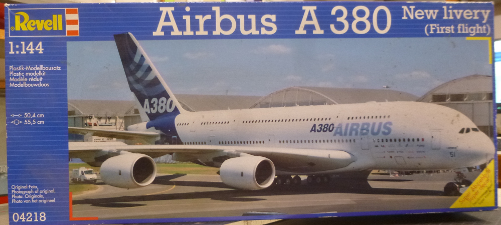 Airbus A 380 New livery, Revell 1:144 geb. von Millpet P1150013