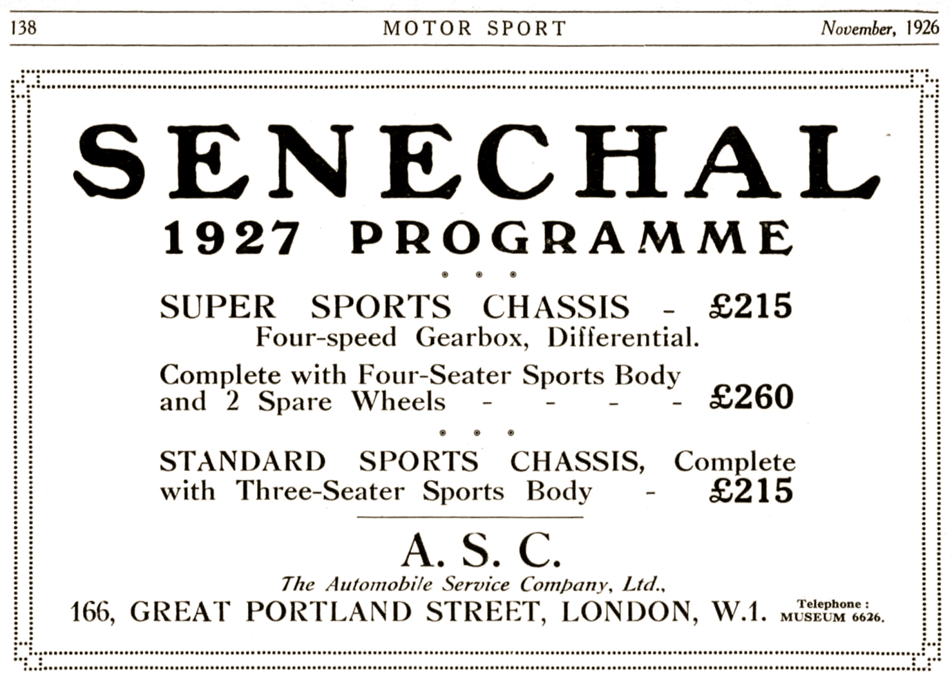 SENECHAL cyclecar - Page 18 1926_s10