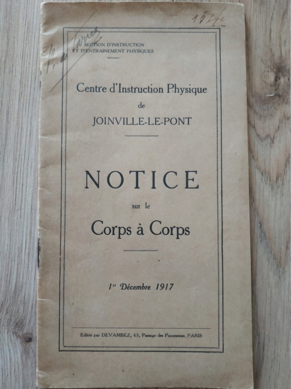 (LG) Notice sur le corps à corps 1917 [vendu] (Metz 30/10/18) Img_2022