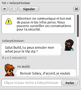 [ SolaryKinstaar ] Achat de l'article : Pass VIP (crédits) Solary10