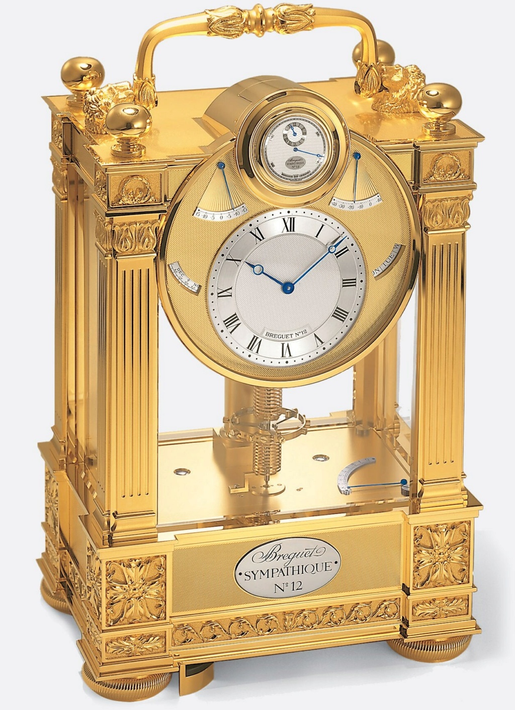 Pendule Sympathique du catalogue Breguet. 6130zd10