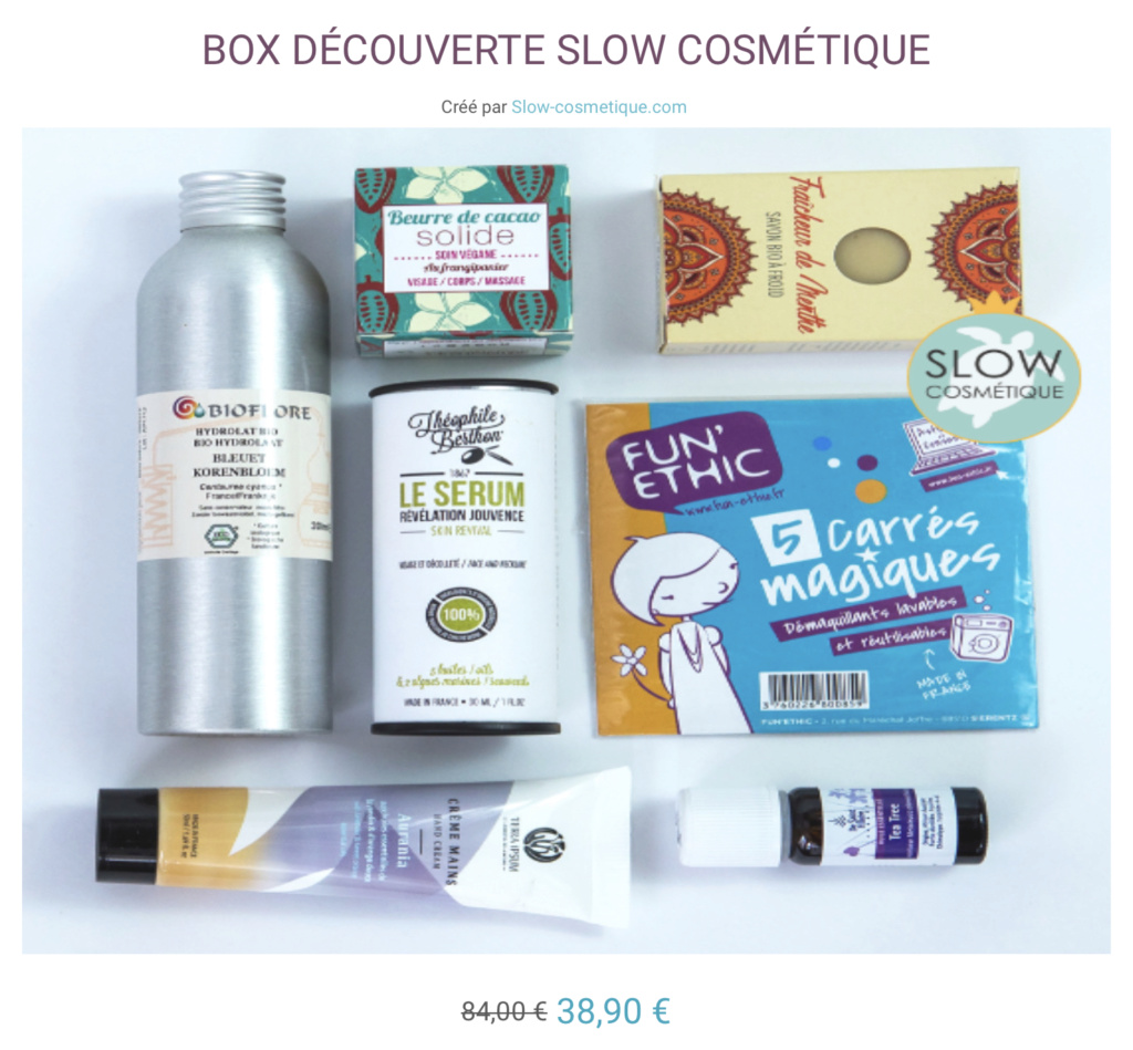 Box SLOW COSMÉTIQUES (coffret découverte) 2d5ed810