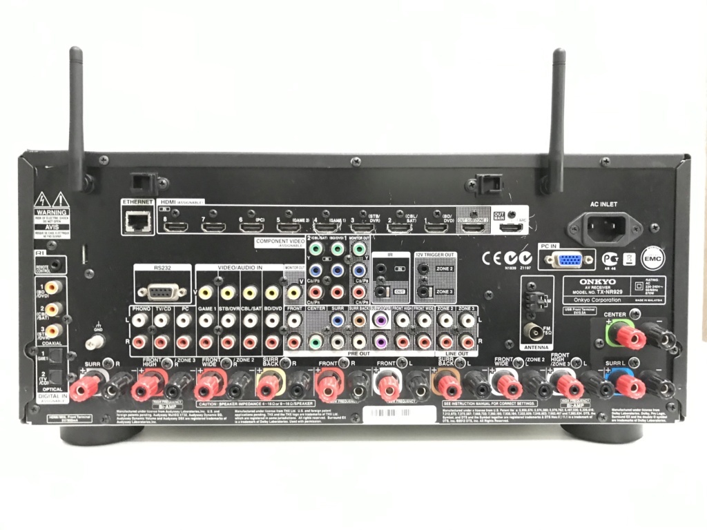 Onkyo TX-NR929 High End 9.2 Channel Network AV Receiver 1aa0fc10