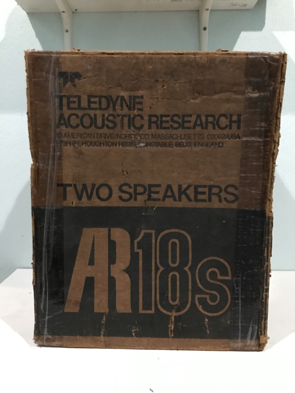 Acoustic Research AR18s Vintage Speaker 3c4b6110