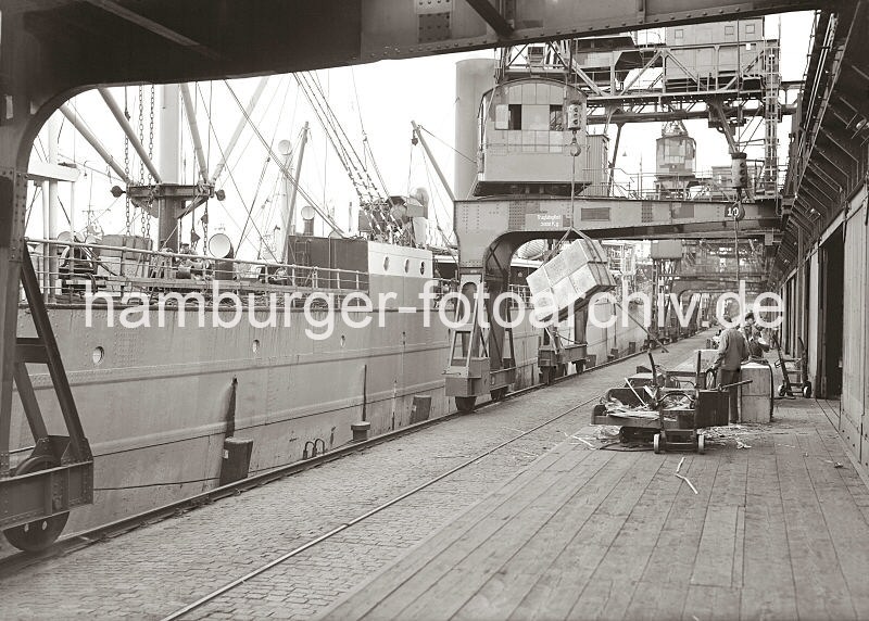 Hamburg Hafen 1955  609_6710