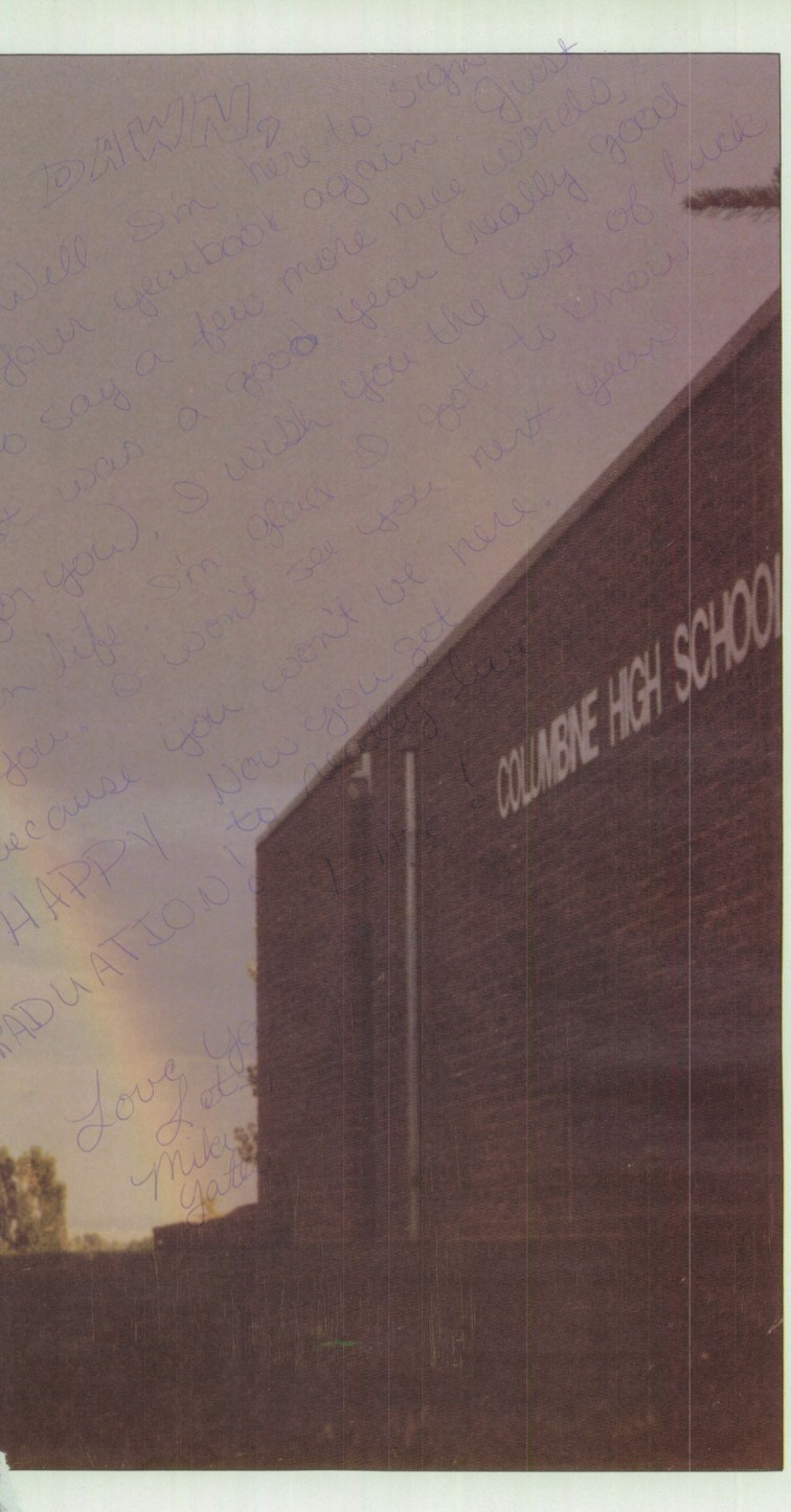 Columbine High School in 1999 and prior.  000710