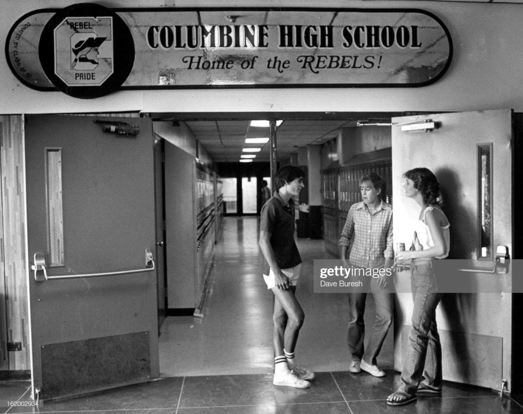 Columbine High School in 1999 and prior.  Gettyi10
