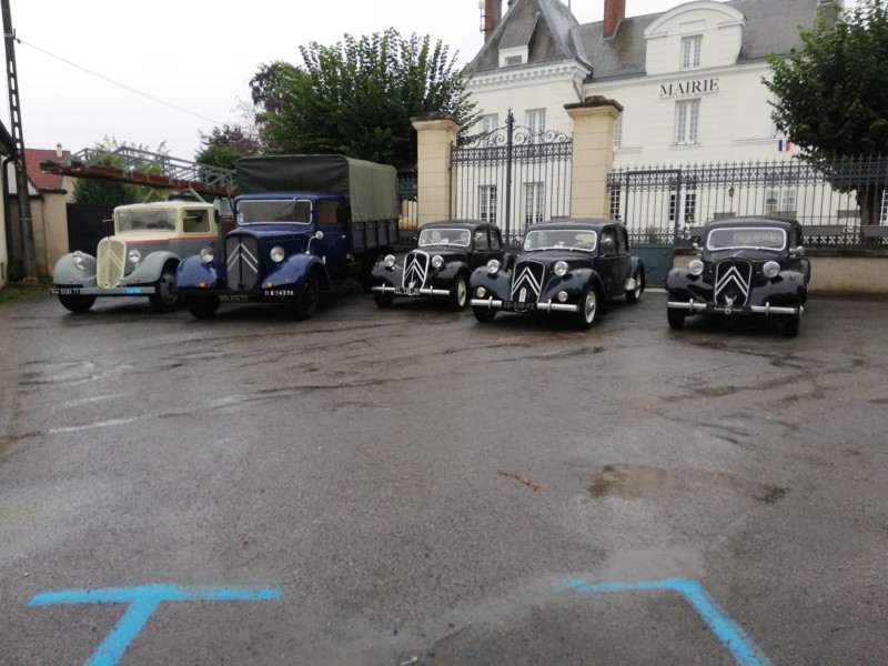 Les 100 ans de Citroën. Expo St GERMAIN Sur MORIN Dimanche 20 octobre 2019 20191031