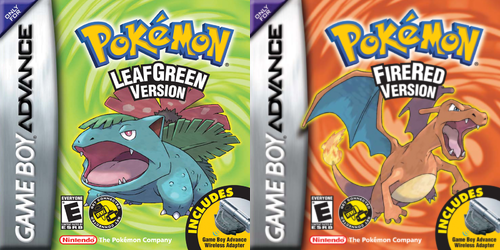 Download Pokémon Leaf Green And Fire Red Official Games Game_c11