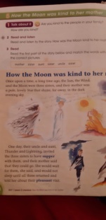 How was the Moon was kind to her mother  15691411