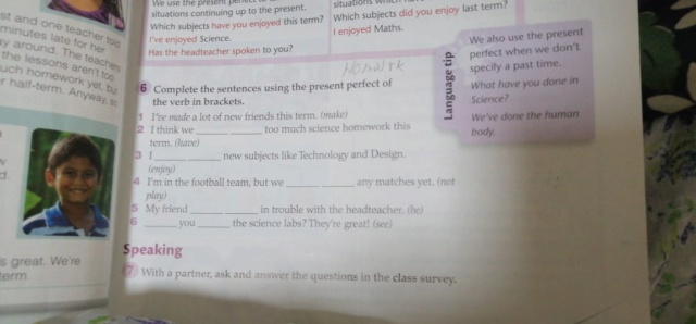 Present Perfect Tense continuation 20190927