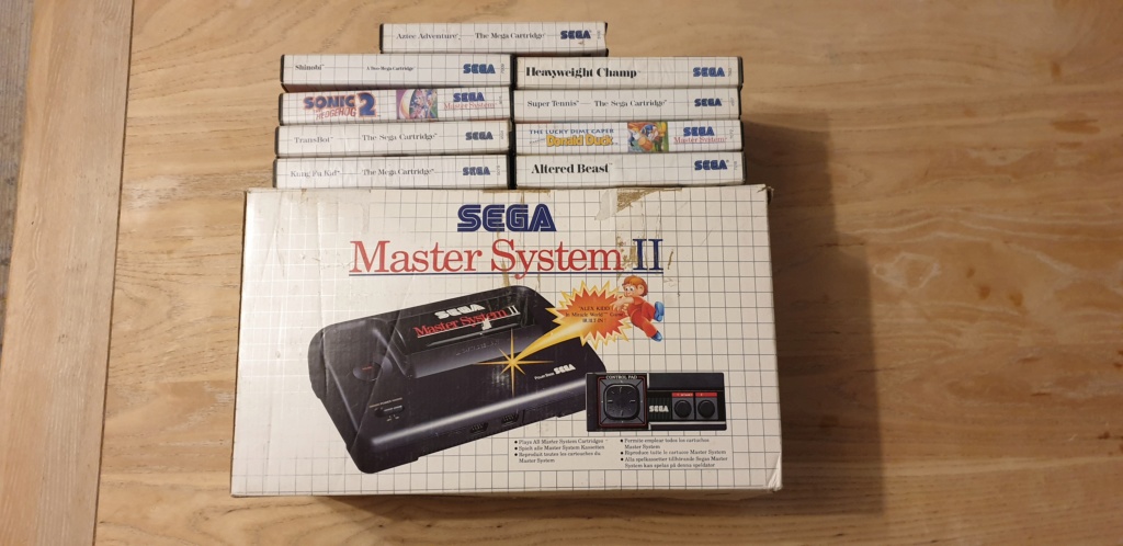 [VENDU] Lot console + jeux master system II 20200317