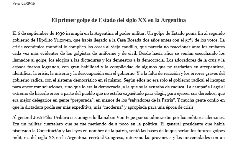 4to C SOCIALES - SEGUNDA PRESIDENCIA YRIGOYEN Y GOLPE DE ESTADO 2da_yr13