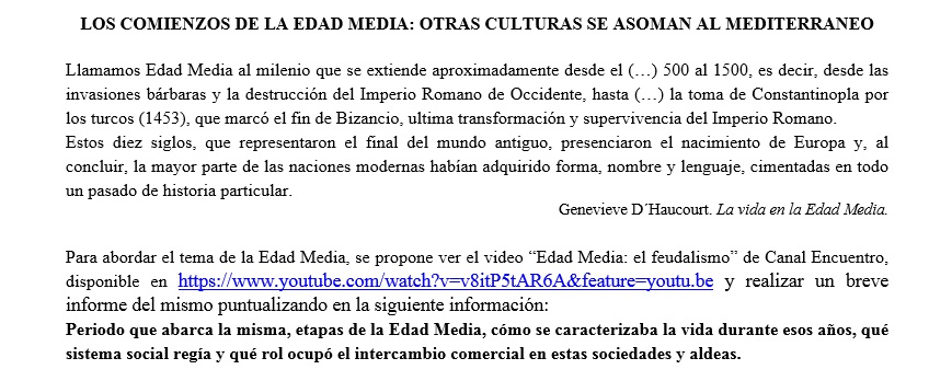 LOS INICIOS DE LA EDAD MEDIA A16