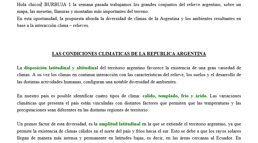 LAS CONDICIONES CLIMATICAS DE LA REPUBLICA ARGENTINA Clima_10