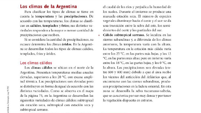 LAS CONDICIONES CLIMATICAS DE LA REPUBLICA ARGENTINA Clima_12