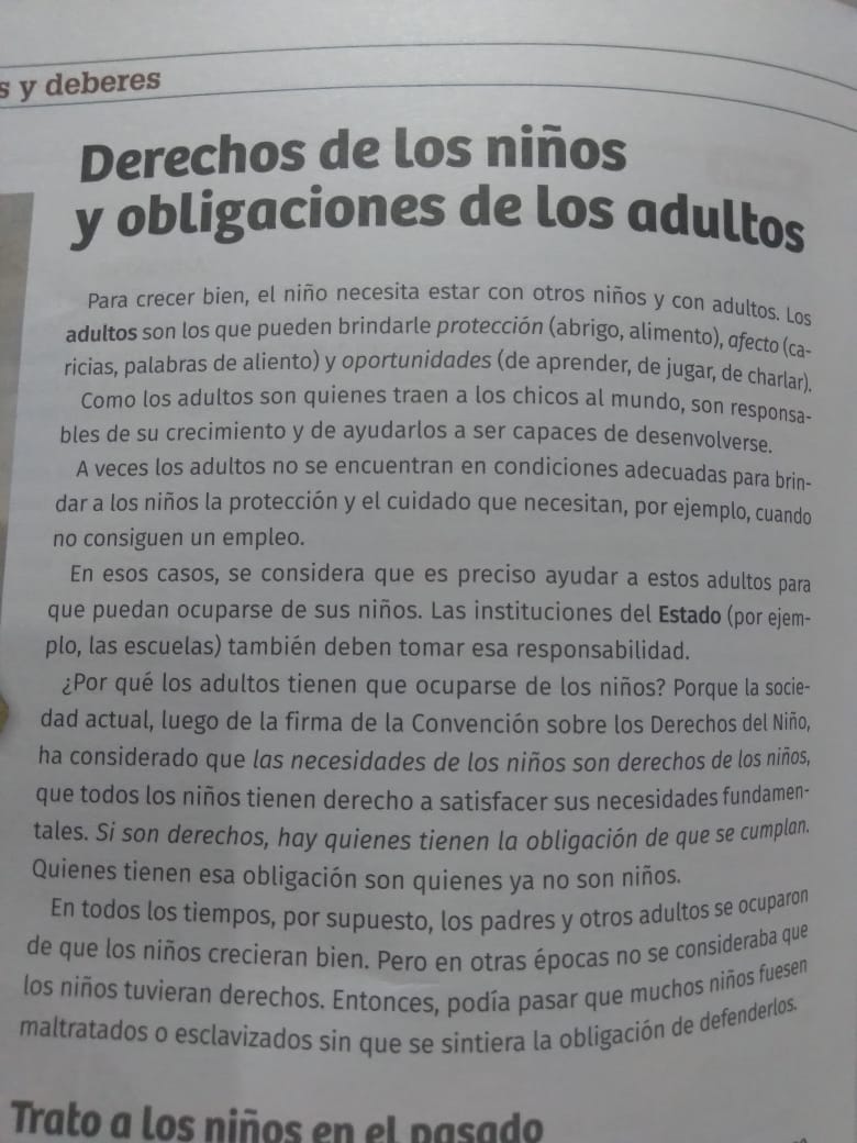 LOS DERECHOS DEL NIÑO Y EL ADOLESCENTE (material de trabajo) Whats112