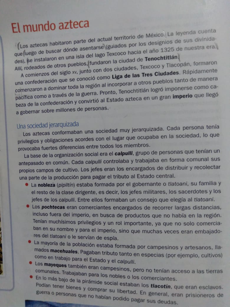 MATERIAL VISUAL Y DE LECTURA "CIVILIZACIONES PRECOLOMBINAS" (2do D) Whatsa99