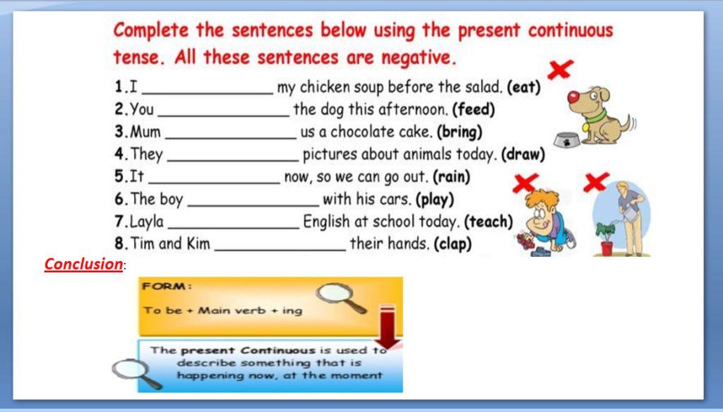 Entertainment. Grammar: The present continuous  Teacher:Amal Naji 5_bmp11