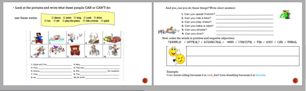 Expressing abilities and inabilities Teacher: AMAL NAJI C12